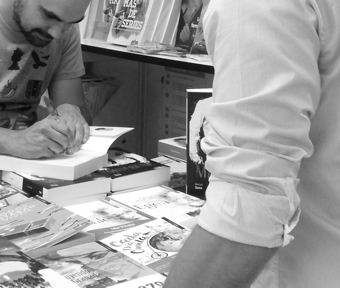 Feria del Libro Madrid. Manuel Sosa